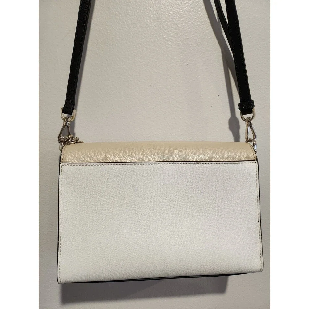 Kate Spade Carson Convertible Crossbody Bag Nimbus Warm Beige Multi